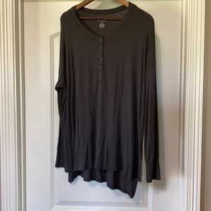 american eagle long sleeved ribbed top